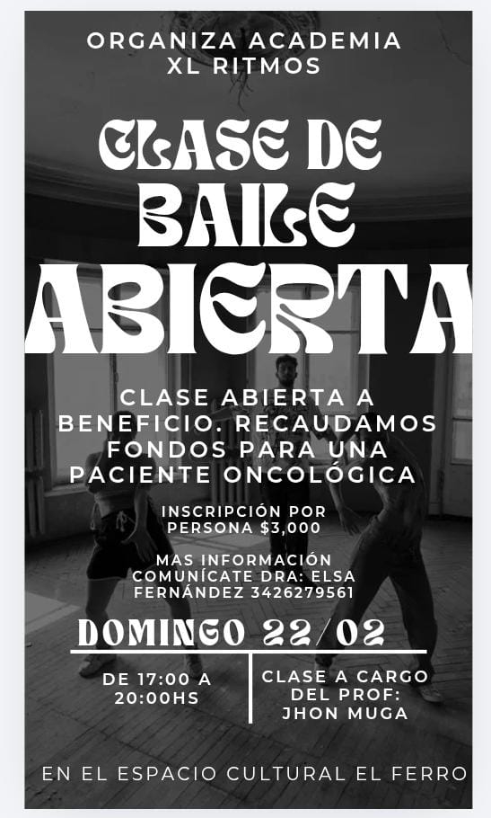 CLASE DE BAILE ABIERTA