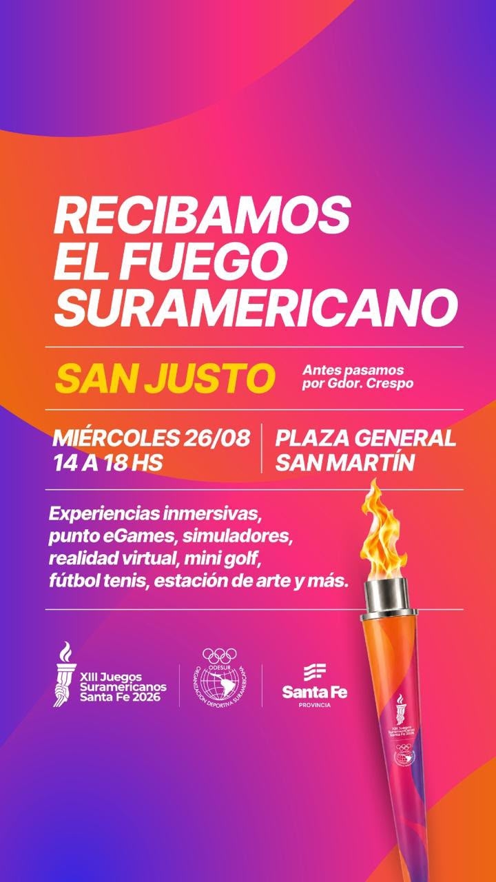 EL FUEGO SURAMERICANO LLEGA A SAN JUSTO