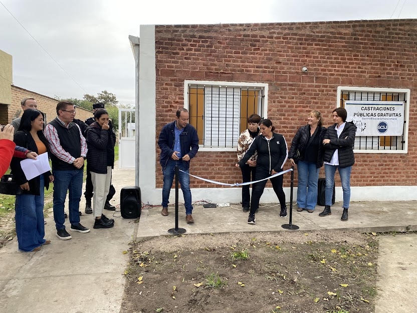 SE INAUGURÓ EL CENTRO MUNICIPAL DE SANIDAD ANIMAL Y ZOONOSIS.