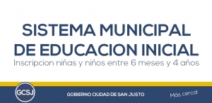  EL SISTEMA MUNICIPAL DE EDUCACION INICIAL (SMEI) INFORMA: 