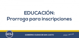 LA COORDINACION DE EDUCACION DEL GOBIERNO DE LA CIUDAD DE SAN JUSTO, INFORMA: